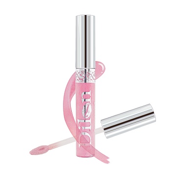 Dilon блеск для губ Lip Gloss Brilliance витамин Е,UF-фильтр, масло авокадо тон 1650 Малина Со Сливк